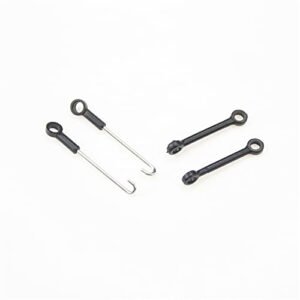 KingVal Replacement Linkage Connect Rod RC Parts Compatible with WLtoys V911S V930 V988 XK K127 RC Helicopter