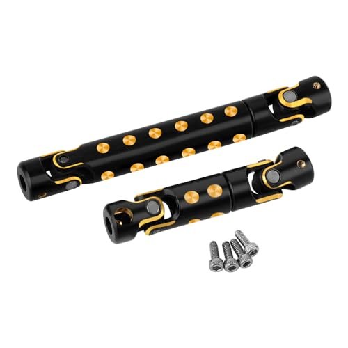RZXYLRC 1/24 Brass Drive Shaft Upgrade Parts for Holden Heroes RC Car Axial SCX24 90081 Deadbolt