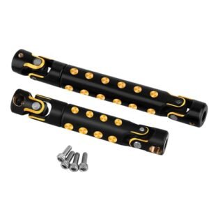 RZXYLRC 1 24 Brass Drive Shaft Upgrade Parts for Axial SCX24 C10 RC Ford Bronco 1 24 RC Crawler Car