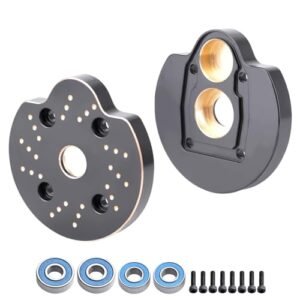 HobbyPark Heavy Brass Portal Covers Weights for Axial Capra UTB SCX10 III Outer 2 Pack Best Glue for RC Tires