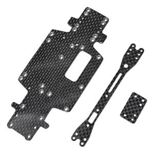 Abendor Metal Wave Box Bottom Plate for Wave Blaster RC Boat Upgrade Parts Durable Carbon Fiber Two Layer Plate