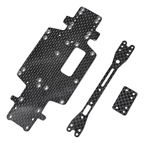 Abendor Metal Wave Box Bottom Plate for Wave Blaster RC Boat Upgrade Parts Durable Carbon Fiber Two Layer Plate