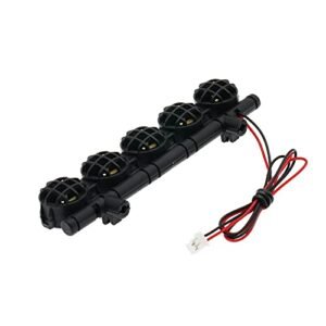 Customize Your Own RC Car with RC Car Roof Lamp LED Light Bar for MN D90 D99S MN98 MN99S MN90 1/12 Scale Upgrade Parts