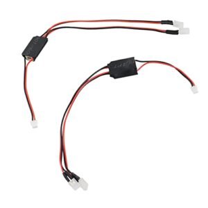 2Pcs Headlight LED Light for HBX 16889 16889A 16890 16890A SG1601 SG1602 1/16 3D Pen RC Car Upgrade Parts