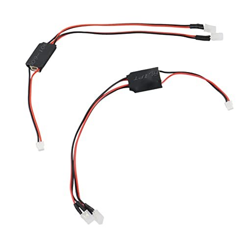 2Pcs Headlight LED Light for HBX 16889 16889A 16890 16890A SG1601 SG1602 1/16 3D Pen RC Car Upgrade Parts