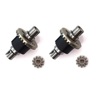 Pizarra 2 Set Metal Gear Differential Upgrade Parts for 1/16 Nitro RC Car Models 1603 SG1603 SG1604 UD1601 UD1602