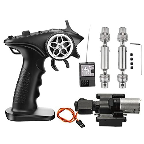 Pizarra 2 Speed Drive Shaft 4 Channel Remote Control Receiver Set Upgrade Parts for D90 RC Car C14 C24 B36 MN MN99S