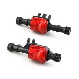 Pizarra Metal Front Rear Axle Housing 300G for TRX4 110 RC Crawler Car Upgrade Parts Black Address RC Willey Complaints
