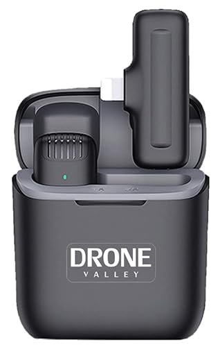 Valley RC Flyers Wireless Microphone Kit Compatible with DJI Smart Controller by Drone Valley Gear