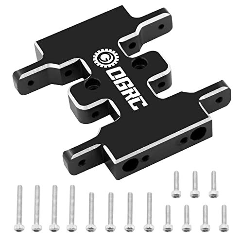 OGRC Aluminum Alloy Gearbox Mount Transmission Plate Upgrade Parts for Axial 1/24 SCX24 C10 JLU Deadbolt Gladiator Bronco RC Car Upgrade Parts
