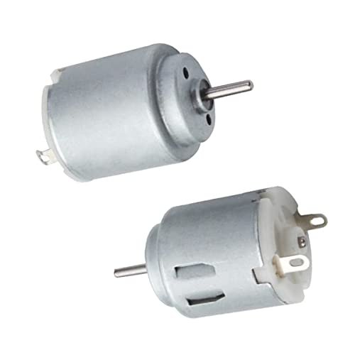 Sopepoyie 3V 6V 13000RPM DC Motor Round Shaft for RC Hobby Online Stores DIY Projects