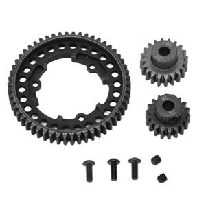 Hot Wheels Nitro Speeders RC Cars Premium Hardened Steel Spur Gear 54T with 18T 20T Pinions for Traxxas X Maxx XO 1 E Revo 2.0