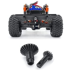 RCLIONS Steel Differential 24T 12T Diff Gear Set for 1/10 RC Trailer Axles Upgrades