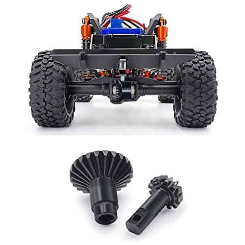 RCLIONS Steel Differential 24T 12T Diff Gear Set for 1/10 RC Trailer Axles Upgrades