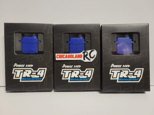 3 Pack Power HD TR4 Sub Micro Waterproof Metal Gear Servo for CY RC Engines LaTrax Rally Teton Prerunner TRA2065