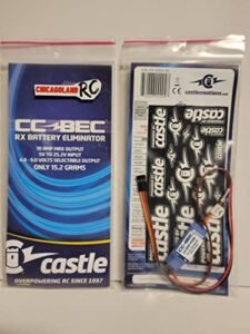 2 Pack Castle Creations Creation BEC 10 Amp 10A Battery Regulator 2S to 6S for Amp Crush RC Truck CSE095 Includes CHICAGOLAND RC Coupon