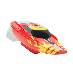 Wahu Nitro Boatz RC Nitro Boat Racing Toy with Motor and Propeller for Kids Ages 5 Plus Red