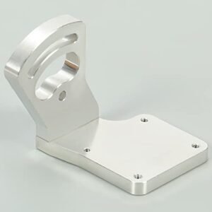 KUAFU RC Boat Brushless Motor Mount Aluminum Bracket Compatible with Traxxas Revo 2.5 3.3 to E Revo Conversion