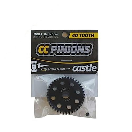 Castle Creations CC Pinion 40T MOD 1 8MM BORE CSE010006536 for 1 5th Scale Electric RC Trucks