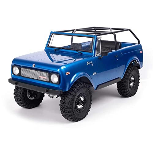 Redcat Gen9 Scout 800A 1/14 Scale RC Fire Truck Trail Crawler Ready to Run Blue