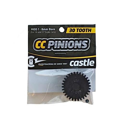 Castle Creations CC Pinion 30T MOD 1 8MM BORE CSE010006531 for 1/14 Scale RC Bulldozer Upgrade Parts