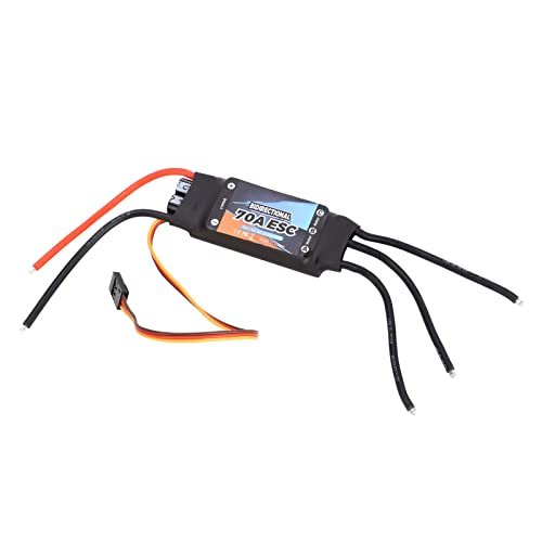 70A RC Electric Boat Hulls Brushless Motor Bidirectional ESC Speed Controller with 5V 3A UBEC Output