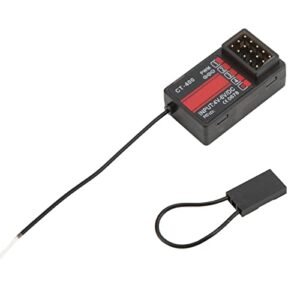 HOTRC CT 400 RC Receiver for RC Hobbies CT Durable Plastic Stable Control 2.4GHz Frequency
