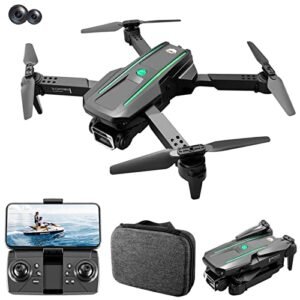 RC Helicopter Drone with 1080P HD FPV Camera LED Lights Altitude Hold Headless Mode One Key Start Speed Adjustment