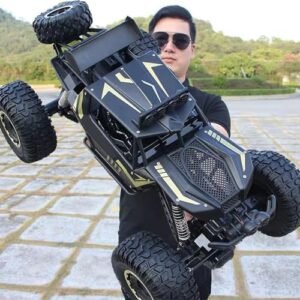 SREJNGL Robbe RC Truck 1 8 Scale 20 Inch Alloy 2 4G All Terrain Remote Control Car for Adults and Kids
