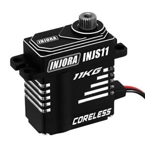 INJORA Coreless High Torque Micro Servo for ZipZaps Micro RC Monster Truck Upgrades INJS11