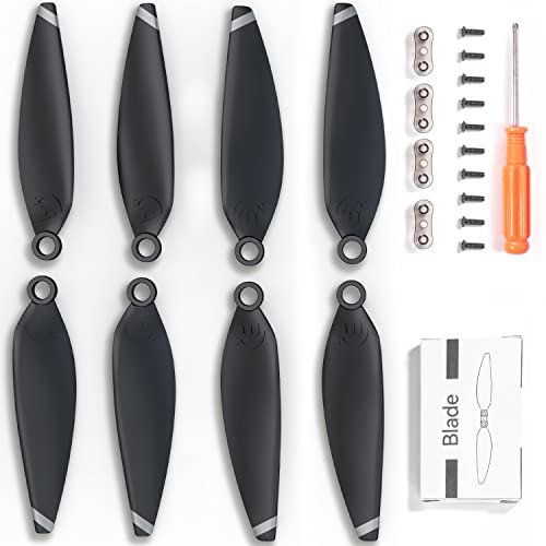 Ruko 4 Pcs F11MINI Drone Propellers Accessories Compatible Replacement Low Noise Quick Release Blades for RC Integrator and Differentiator Circuits