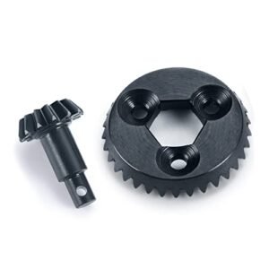 MORLORDY Lazy Bee RC Plane Plans 1/18 Scale High Performance Bevel Gear Set for Axial UTB18 Capra Trail Buggy Upgrades
