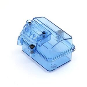 HomeSoGood Transparent Plastic Power RC Receiver Without ESC Case Box for Huanqi727 Slash Blue Device 55x32x35mm