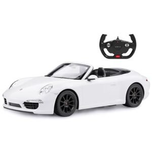 RWB Porsche RC Body Official Licensed 911 Carrera S 1/12 Scale Remote Control Car with Headlights for Boys and Girls