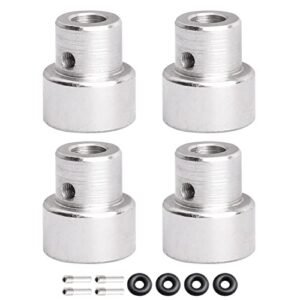 GoHobby Inner Drive Cups Silver Upgrade for Traxxas 4 Tec 2 0 VXL RC 4 Wheel Drive Trail Finder 2
