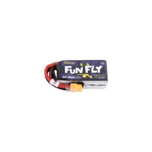 Tattu FunFly 4S 1300mAh 100C 14.8V LiPo Battery Pack with XT60 Plug for RC Helicopters Airplanes Drones FPV Racing