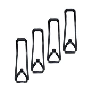 Almencla 4Pcs Black Propeller Guards Anti Collision Drone Accessories for Jet RC Crash Protection Z908 Pro