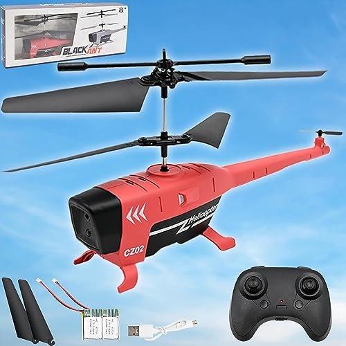American Express RC Helicopter Remote Control Toy with Intelligent Obstacle Avoidance LED Lights for Kids Boys Girls