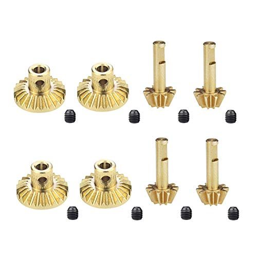8Pcs Brass Front Rear Axle Gear Drive Shaft Upgrade Accessories for C14 C24 B24 B36 MN D90 D99 MN99S IRS RC Parts