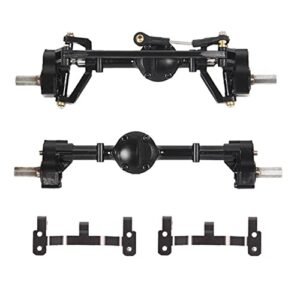 Lyzeous Front and Rear Portal Axle Upgrade Kit for RC Gato Submarine and MN D90 MN90 MN98 MN99S MN45 1/12 Scale Models