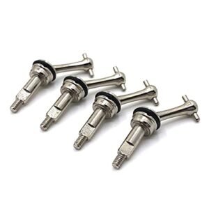 Shimizu RC Tires Lyzeous 4Pcs Metal Extended Drive Shaft CVD Universal Joint Upgrade Parts for 284131 K969 K989 K999 P929 1 28 RC Cars
