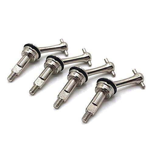 Shimizu RC Tires Lyzeous 4Pcs Metal Extended Drive Shaft CVD Universal Joint Upgrade Parts for 284131 K969 K989 K999 P929 1 28 RC Cars