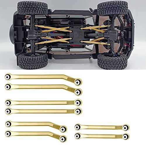 RCLIONS Higher Extra Clearance Links Set for TRX4M 1 18th RC Crawler Car Upgrades Includes RC Car Weight Scales