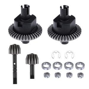 ATOZS High Performance Front Rear Differential Gear Kit for Redcat Volcano 1 10 RC Car Upgrade Parts Including RC Airboat Plans