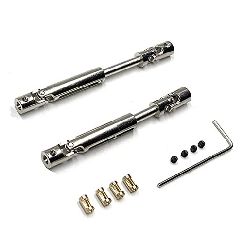 ATOZS MN78 Metal Drive Shaft with 3mm to 4mm Shaft Sleeve Upgrade Parts for 1/12 RC Cars Find Good Places to Drive RC Cars Near Me