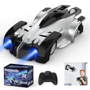 Aomifmik Wall Climbing Remote Control Car Dual Mode 360 Rotating RC Stunt Car with Headlight Rechargeable Toys for Kids Does RC Willey Take Old Appliances