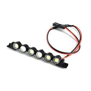 Palumma RC Modified Body Templates LED Light Bar Roof Lamp Kit for Traxxas 1 18 TRX 4M Bronco 6 LED
