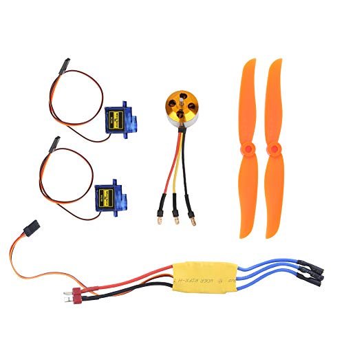 RiToEasysports My Little Pony RC Rainbow Dash Plane Upgrade Kit 2200KV Brushless Motor 30A ESC SG90 9G Micro Servo 6035 Propeller