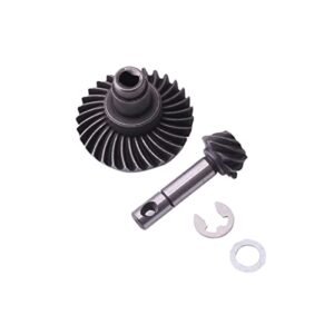 XINXUSONG Stainless Steel Bevel Gear Set AR44 Compatible with A-xial AR44 Heavy Duty RC Car Bevel Gear Set 30T 8T Perfect for Dorsey Dresser RC Willey
