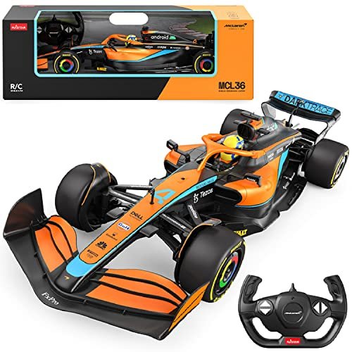 ZMZ McLaren F1 MCL36 RC Car with High Performance RC F1 Tires 1/12 Scale Officially Licensed for Adults and Kids Ages 6 to 12